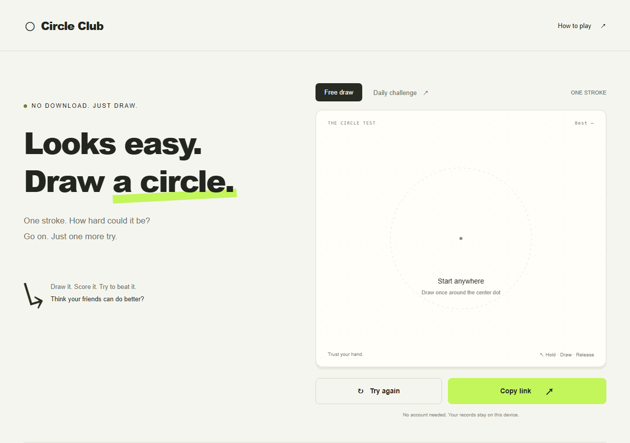 Circle Club screenshot