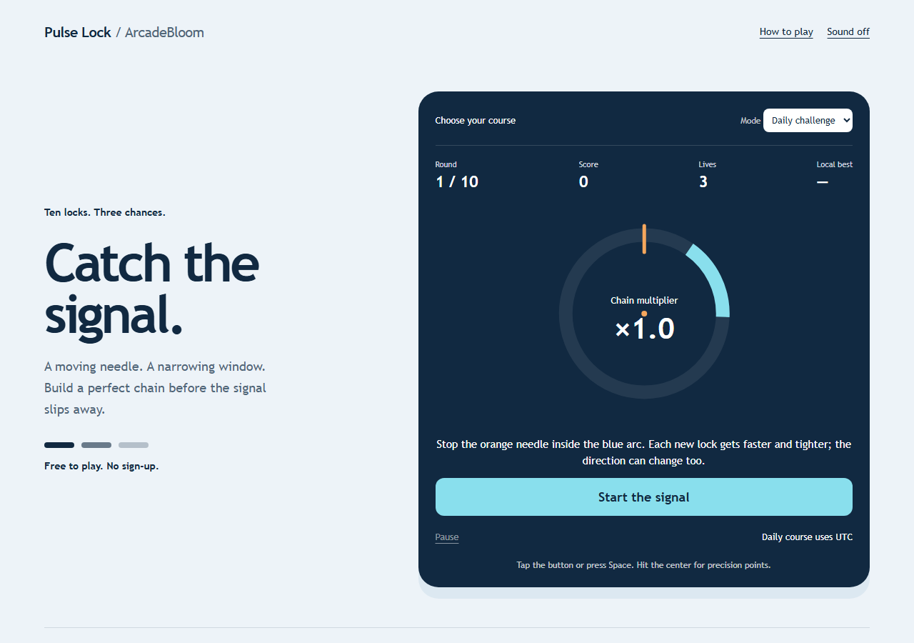 Pulse Lock screenshot