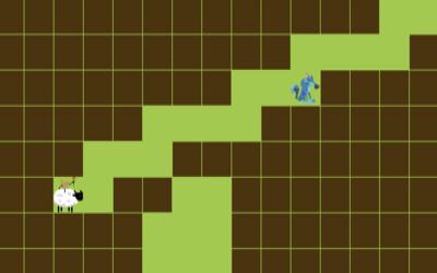 wolf and sheep screenshot 1